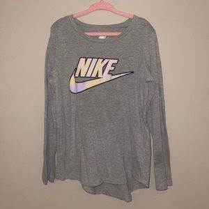 NIKE, little girls long sleeve top size 6X